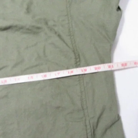 Joe Fresh Linen Khaki Green Dress - Picture 8 of 10